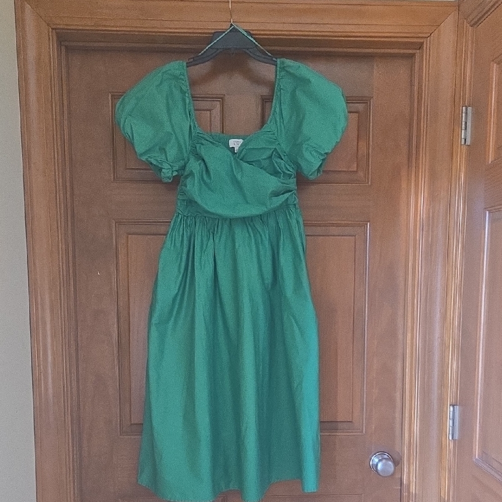 Charming Green Womens Dress